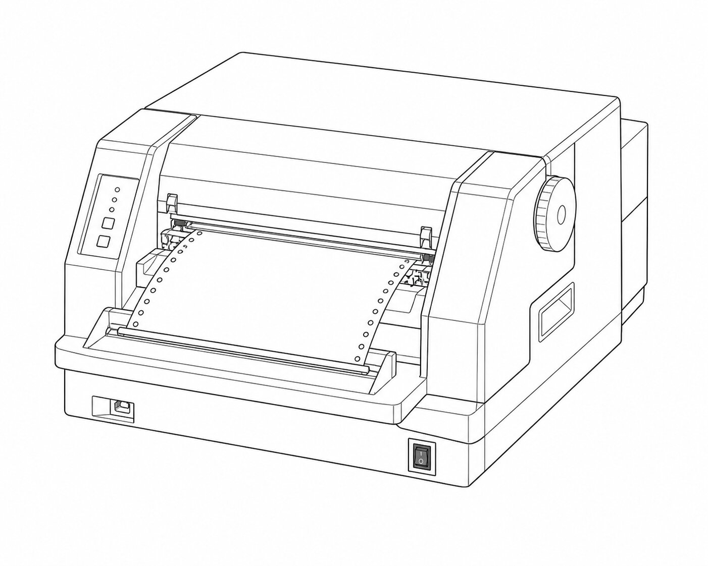 Heavy-duty printer